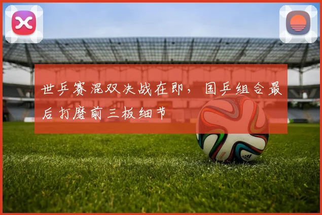 世乒赛混双决战在即，国乒组合最后打磨前三板细节